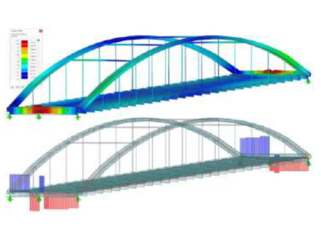 Memoria de calculo de estructuras metálicas y puentes