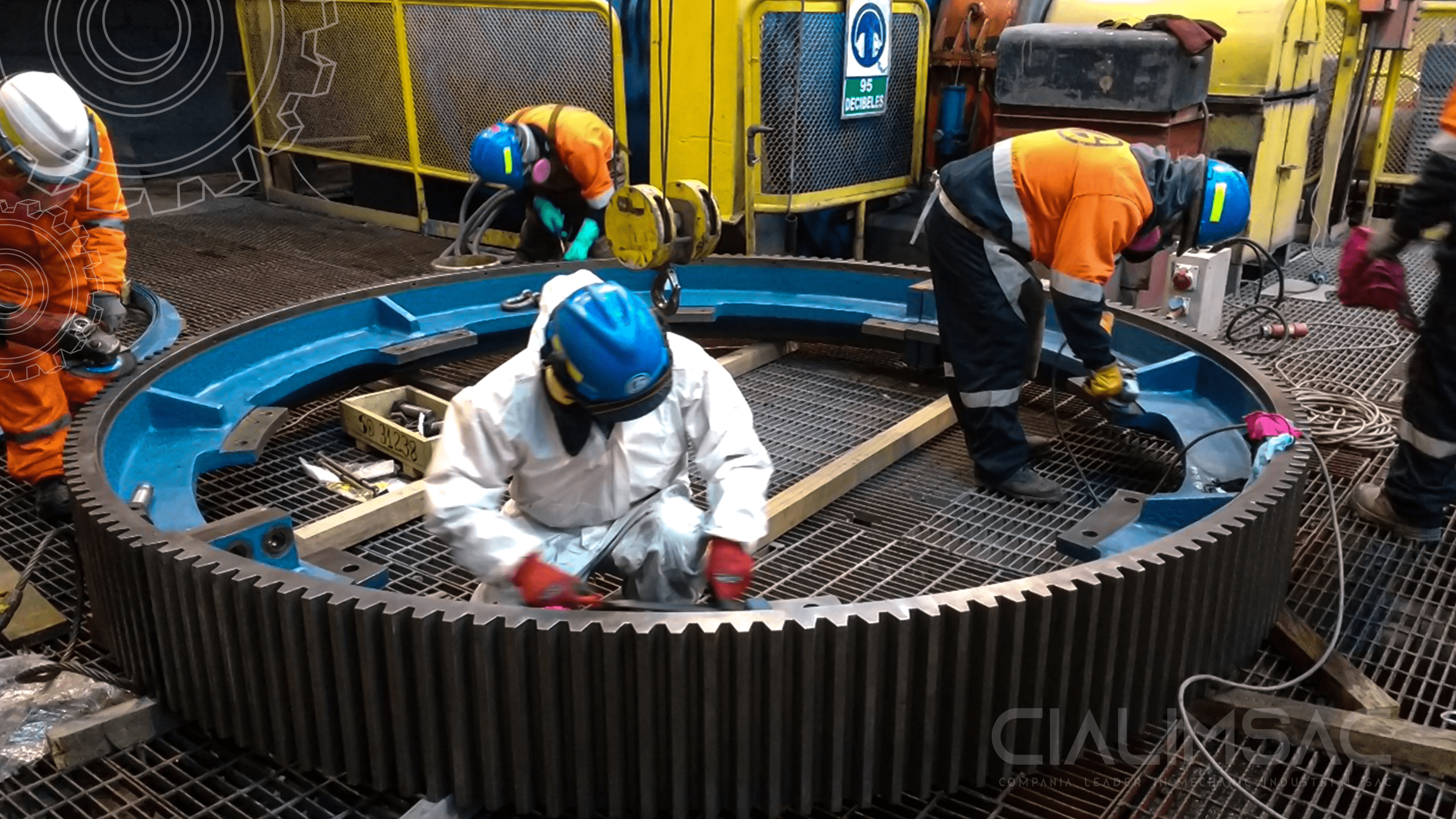 Montaje, Overhaul, Mantenimiento y Reparación de Cremalleras de Molinos